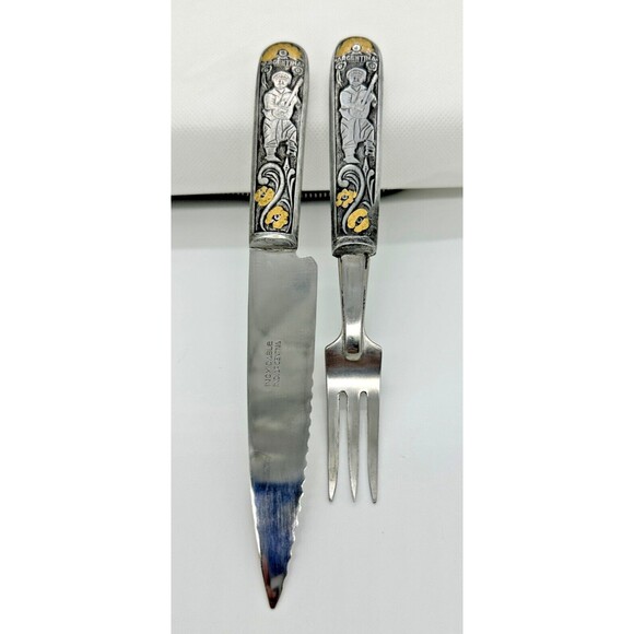 Acero Inoxidable Argentina Stainless Steel Silverware flatware Set 12 - Picture 6 of 8
